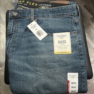 Levi's Signature Relaxed Fit Blue Jeans